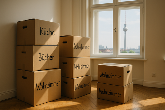 Berliner Umzugskalender – Planung für Umzug in Berlin mit Umzugskartons