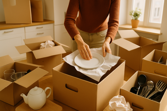 Umzugskartons richtig packen – Schritt-für-Schritt Anleitung für den Berliner Umzug